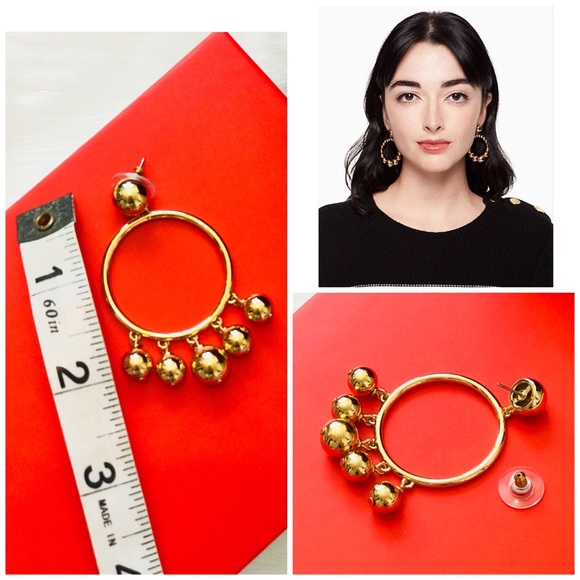 ♠️NWT KSNY SET! Poppy Coin Purse & Gold Drop Hoops - Picture 6 of 8